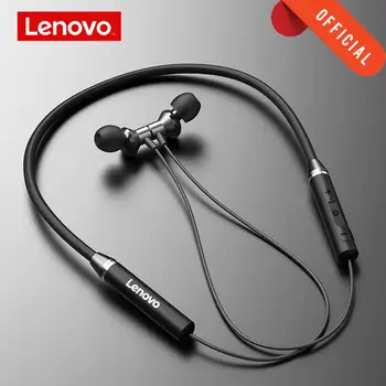 Lenovo HE05 Bluetooth 5.0 Brezžične Slušalke za V uho Slušalke Magnetni Visi Nepremočljiva šumov Slušalke Z Mikrofonom