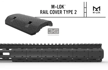12PCS Taktično M-lok Železniškega Kritje Za Mlok Handguard Železniškega Mount M Lok Železniškega Picatinny 20 mm Železnici