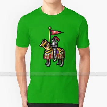Heroes of might in Magic Vitez Retro Pixel DOS igre ventilator, majica Za Moške, Ženske T Shirt Tiskanje Vrh Tees Bombaž Kul majice
