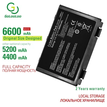 11.1 V 6600 mAh Nov Laptop Baterija za Asus A32-F82 a32-f52 f82 F52 k50ij k50 K51 k50ab k40in k50id k50ij K40 k50in k60 k61 k70