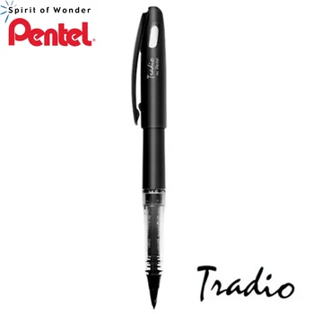 Pentel Tradio Stylo Vodnjak (4pcs/veliko: 1pcs nalivno pero+3pcs polnjenje) 1,0 mm-2,0 mm Znak Za Grafično Oblikovanje