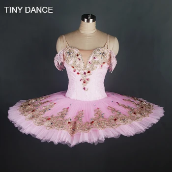 Odraslega Dekleta Roza Klasične Tutu za Balet Ples Strokovne Uspešnosti Kostume Prilagodite Tutus B17073