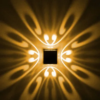 110V 220V 240V Sodobni LED stenska svetilka spalnica postelji svetilko koridor oltarja TV ozadje dekoracijo Kvadratnih Aluminija Stenske luči