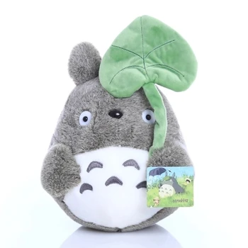 20-50 cm Lotus Listov Totoro Polnjene Plišastih Igrač Živali Lutka Cat Dekle, Fant Kawaii Srčkan Darilo Prisotna Dobra Kvaliteta, Hitra Dostava