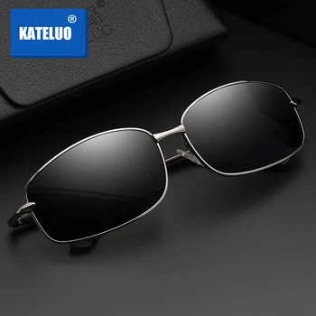 KATELUO 2020 Classic Mens sončna Očala Polarizirana UV400 Objektiv Moških sončna Očala blagovne Znamke Oblikovalec Vožnje Očala Moški Eyewears 2245