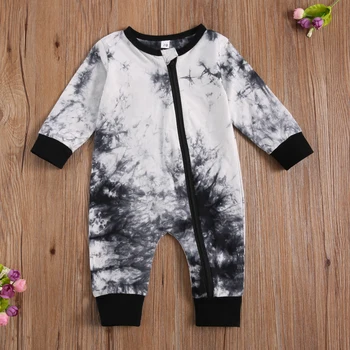Baby Boy Romper Oblačila Novorojenega Otroka, Igralne Obleke Bombaža, Z Dolgimi Rokavi Jumpsuit Obleko Oblačila Zadrgo Za Otroke Dekle Jeseni