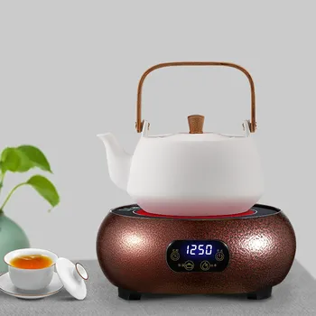 Vroče Plošče Svetlobni val čaj peči železa lonec keramični električni štedilnik gospodinjski mali indukcijski high power boilin NOVA