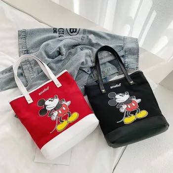 Disney Mickey mouse lady platno messenger torba risanka moda minnie torbici ženske messenger bag nakupovanje