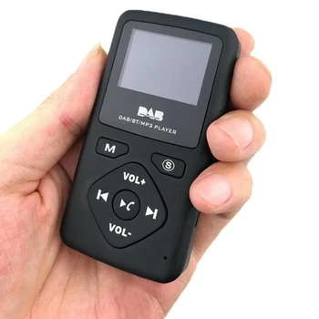 Dab Radio DAB/DAB Digitalni Radio, Bluetooth 4.0 Osebnih Žep FM Mini Prenosni Radio Slušalke MP3 Micro-USB za Dom