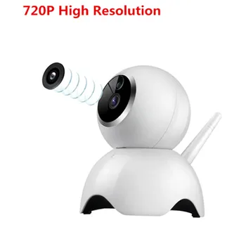 720P Brezžični Baby Monitor 5 Palčni PTZ HD LCD 360-Stopinjski Zoomable Baby Kamera Night Vision Varuška Seks Video posnetek Varnostne Kamere