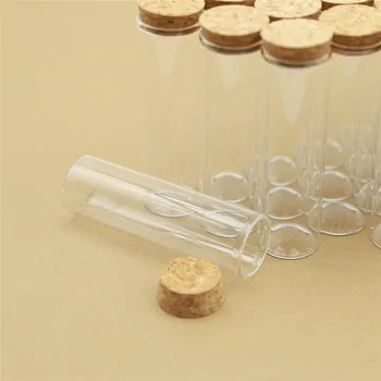 12Pieces 37*120 mm 100 ml Zamaške Steklenice Prazne epruvete Jar Posodo Diy Stekla Spice shranjevanje steklenic & kozarce, Posode