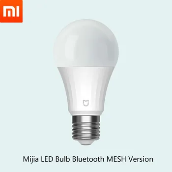Original Xiaomi Mijia LED Žarnice Bluetooth OČESA različica je nastavljena za Glas 2700-6500K barvna temperatura smart LED žarnice