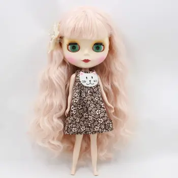 Blyth punčko oblačila za mačke cvet obleko, ki je primerna za normalno Azone skupni organ 1/6 ledeno lutka