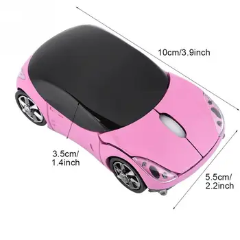 2.4 G Wireless Mouse 1600DPI Avto-Obliko Optičnih Računalniška Miška za Prenosnik Macbook Namiznih Iger na srečo Urad Miške Ni Baterija