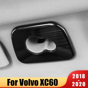 Za Volvo XC60 2018 2019 2020 4pcs iz Nerjavečega Jekla Avto Zadaj Strešni Kavelj Kritje Trim Notranje Oblikovanje Avto Styling Dodatki
