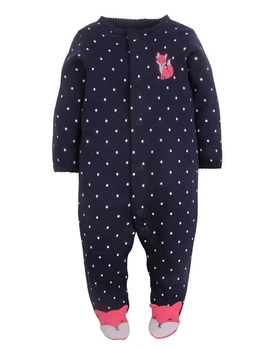 Bebes pižamo otroška oblačila za malčke boys pižamo kombinezon jumpsuits bebes zimska oblačila bombaž iztrgana oblačila 3M-12M