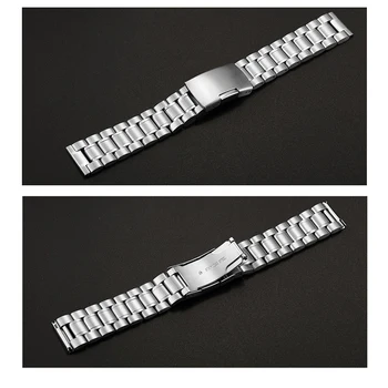 Iz nerjavečega Jekla watchband za Huawei watch GT2 42mm watch trak Za Čast Magic Straže 2 42mm Manšeta Watch 2 Kovinska Zapestnica