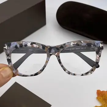 IVSTA Vrh Kakovosti TF5559 Optičnih Očal Okvir Ženske, Ročno izdelan Acetatni Luksuzne blagovne Znamke Oblikovalec Recept Leče Kratkovidnost za Vid