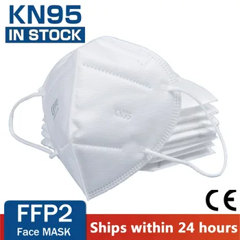 Hitra Dostava KN95 Večkratno uporabo obrazna Maska s filtrom Respirator FFP2 zaščitne Maske Za Zaščito pred virusi, Maske, kape Usta