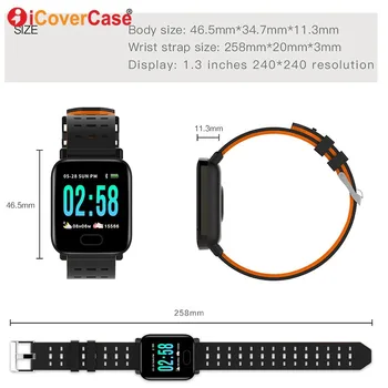 Nepremočljiva Smart Band Watch Zapestnice Za iPhone 11 Pro Max X XR XS 6 7 8 plus 5 5s SE 2020 SE2 Fitnes Tracker Sport Zapestnica