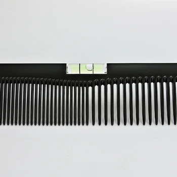 Frizerski salon Glavnik s 3 Smeri Merilnik Zraka Bang Bonitete Flattoper Styling Ravno Glavnik Horizontalno Bilance Hairbrush 1386