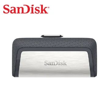 SanDisk usb 128GB SDDDC2 Izjemno visoke hitrosti Tipa C USB3.1 Dvojno OTG USB Flash Disk 64GB Pero Pogoni 16GB 150 M/S PenDrives 32GB