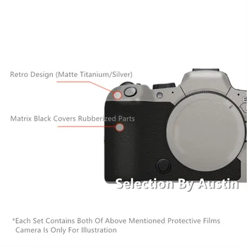 Retro Dizajn Leče, Nalepke Nalepke Za Canon EOS R5 EOS R6 EOS R EOS NS Zaščitnik Anti-scratch Plašč Zaviti Kritje Primera