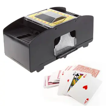 Samodejno Poker Kartico Shuffler družabne Igre, se Baterija Upravlja Igralne Karte Shuffle 53CD