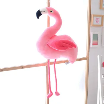 3D Flamingo lutke Mehko blazino plišastih Igrač Smešno Blazine Kavč Dekor objemala otroka darilo Ročno Ins Vroče fotografije Rekviziti