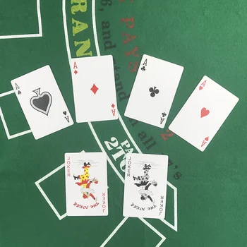 Vroče Novih 1 Nastavi/Lot 2 Barva Za Rdeče In Modre Baccarat Texas Hold ' em PVC Poker Igra Nepremočljiva Plastične Igralne Poker Karte Yernea