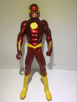 18 CM PVC Super Junak Justice League Flash Barry Allen Dejanje Slika Povratne Flash Oprema Izdelki Model Holiday Gift Ornament