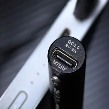 TS80 Prenosne Električne lemilo Nastavljiva Temperatura Digitalna Spajkalna Postaja OLED Zaslon USB Tip C varjenje železa nasveti