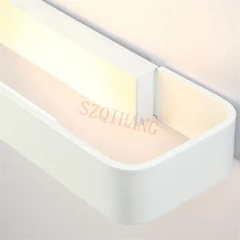 Visoka Kakovost, Sodoben minimalističen 10W LED aluminijasto svetilko ob postelji svetilka stenska svetilka soba, kopalnica ogledalo svetlobe neposredno ustvarjalne oltarja