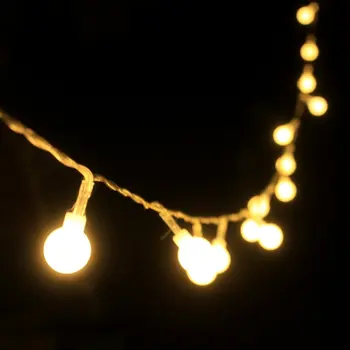 Novost Zunanja razsvetljava LED Žogo za niz svetilk 10m 100leds Božični Luči pravljice poročni vrt obesek garland dekoracijo