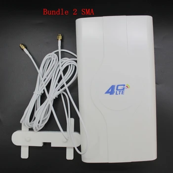 4G LTE TS9 SMA CRC9 Priključek 45dBi Antena Booster Ojačevalnik Signala Za Huawei B310,B593,E5186,E5172,B315,b618