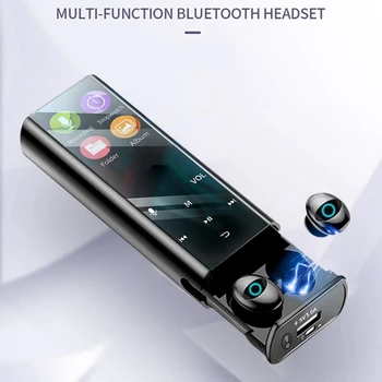 JABS Q1Pro Brezžične Bluetooth Slušalke Multi-Funkcijo MP3 Predvajalnik Čepkov IPX7 Nepremočljiva 9D TWS Slušalke 6000MAh Moči Banke