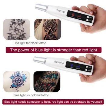 USB Picosecond Laser Pero Terapija s Svetlobo Tatoo Brazgotina Mol Freckle Odstranitev Temno Spot Remover Pralni za Nego Kože, Kozmetični Naprave