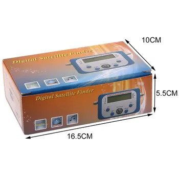 GSF-9506 Digitalni Satfinder Z LCD Zaslona UniversaI TV Sat Finder Meter Satelitov Finder Tester