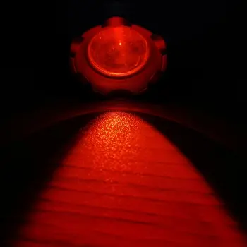 Alonefire HP79-WR rdeča+bela Žaromet lahki Nepremočljiva LED Vodja svetlobe Glavo svetilka Kampiranje Potovanja pohod Žarometov