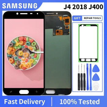 Preizkušen oled Za Samsung Galaxy J4 2018 J400 LCD Zaslon na Dotik, Računalnike Zbora Za J400 J400F J400H J400M Zaslon