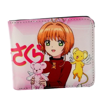 Brezplačna Dostava Anime Denarnice Cardcaptor Sakura / Sward Art Online Dekle Kratek Torbica Kovanec Torbici