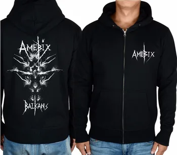 8 modelov Zadrgo Amebix Band Rock hoodies zimsko jakno ulične 3D punk smrti temne kovine majica demon chandal hombre
