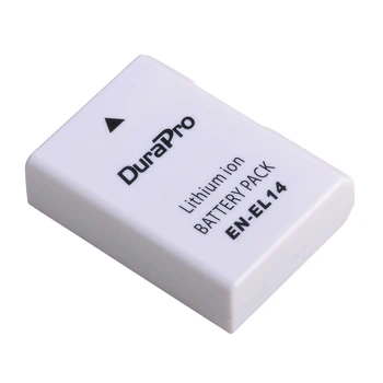 DuraPro SL-EL14a EN-EL14 EL14 Baterija + LCD USB Polnilec za Nikon D5600,D5500,D5300,D5200,D5100,D3200,D3300,P7800,P7700,P7100