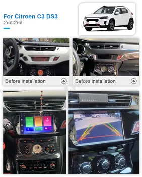 Carplay Za leto 2010 2011 2012 2013 2016 Citroen C3 in DS3 Android Player, GPS Navi Auto Audio Stereo Radio, Diktafon, Vodja Enote