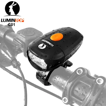Lumintop C01 Kolesa, lahka načrta za mestno kolesarsko polnilne USB kolo smerniki anti-glare in nepremočljiva IPX8 kolo baklo