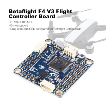 Betaflight F4 V3 Let Krmilnik Odbor Vgrajen Barometer OSD TF Režo Za FPV Quadcopter 5V 3A SBEC STM32 F405 MCU z Accs