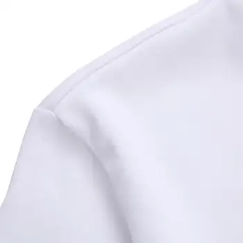 BLWHSA Nove Modne blagovne Znamke O-vrat Fitnes Long Sleeve Majica s kratkimi rokavi Moški Priložnostne Gvineja Zastavo Nostalgično Slog Moški T-Shirt majica Cotton Tee Majice