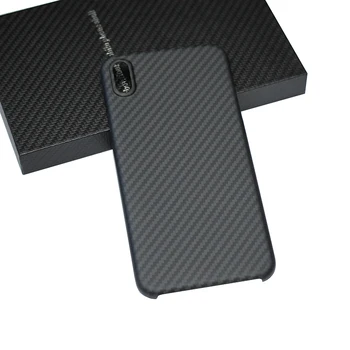 Kevlar resnično čisto ogljikovih vlaken ultra-tanek mobilni telefon primeru lupini za iPhone 7 8 plus X S R 11 Pro Max poslovnih težko telefon kritje