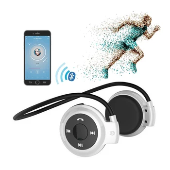Mini 503 Bluetooth Brezžične Slušalke Ear Kavljem Nad Uho Slušalke Vratu Visi Slušalkami z Mikrofonom za Šport, ki Teče TELOVADNICI