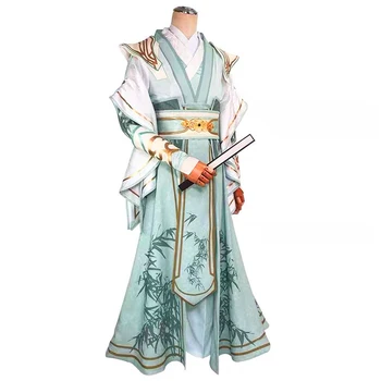 7PCS Anime Lopov Self-Reševalni Sistem, Cosplay Kostum MO DAO ZU SHI Cosplay Moški Ženske Halloween Kitajski Starih Oblek in lasuljo